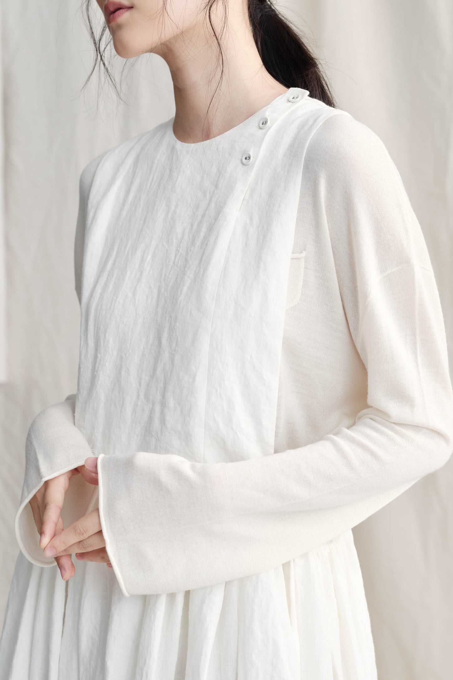 Ruffles Pinafore Dress