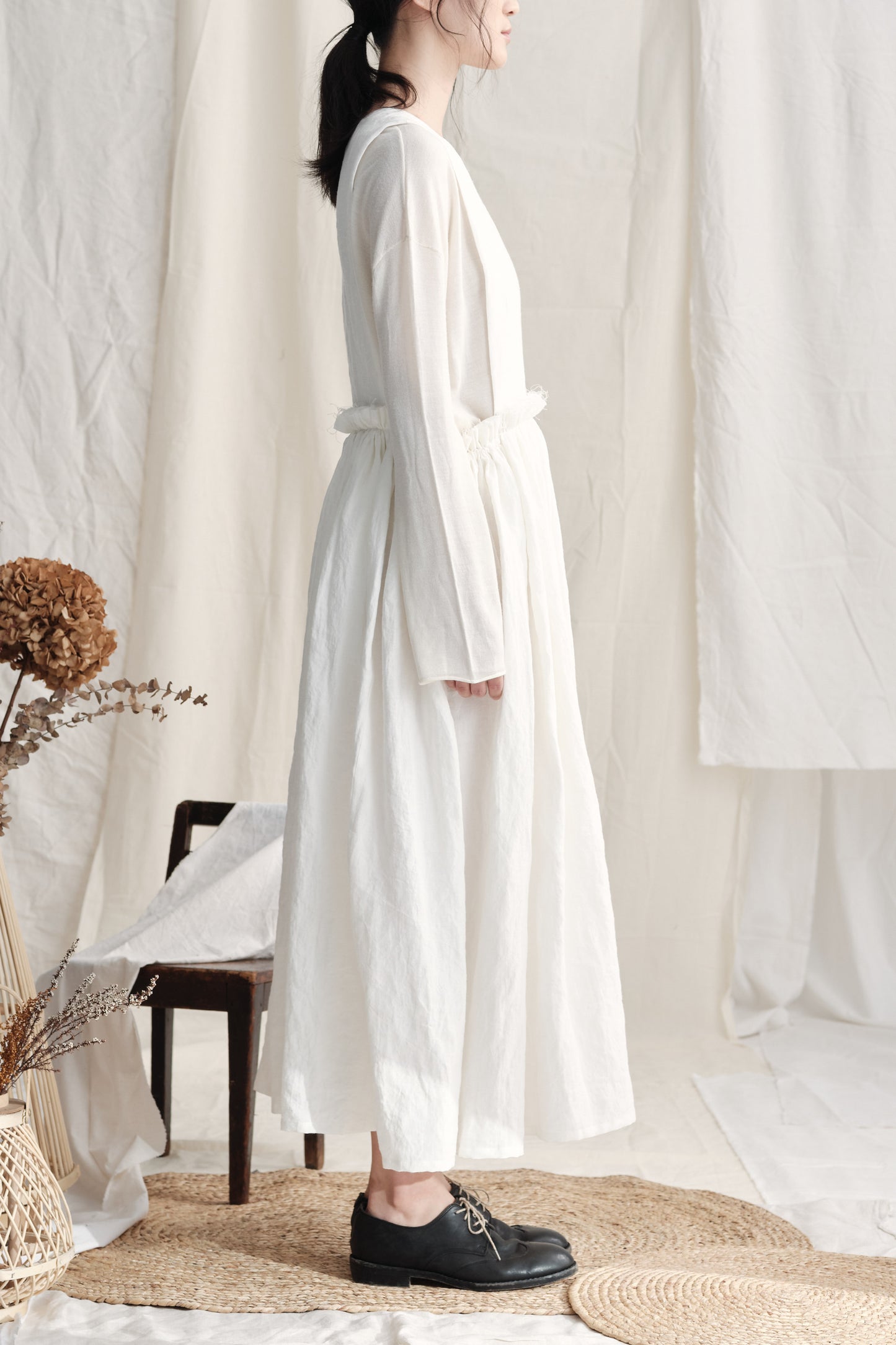 Ruffles Pinafore Dress