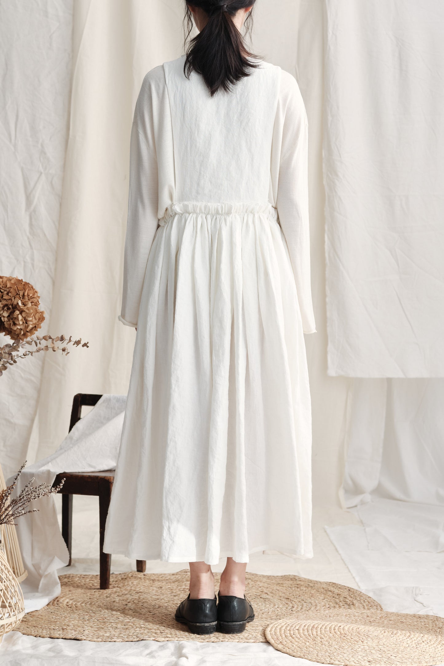 Ruffles Pinafore Dress