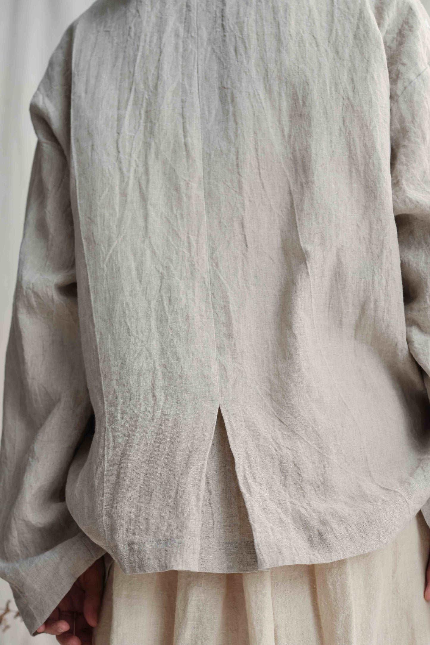 Embroidery Patch 7-Button Jacket