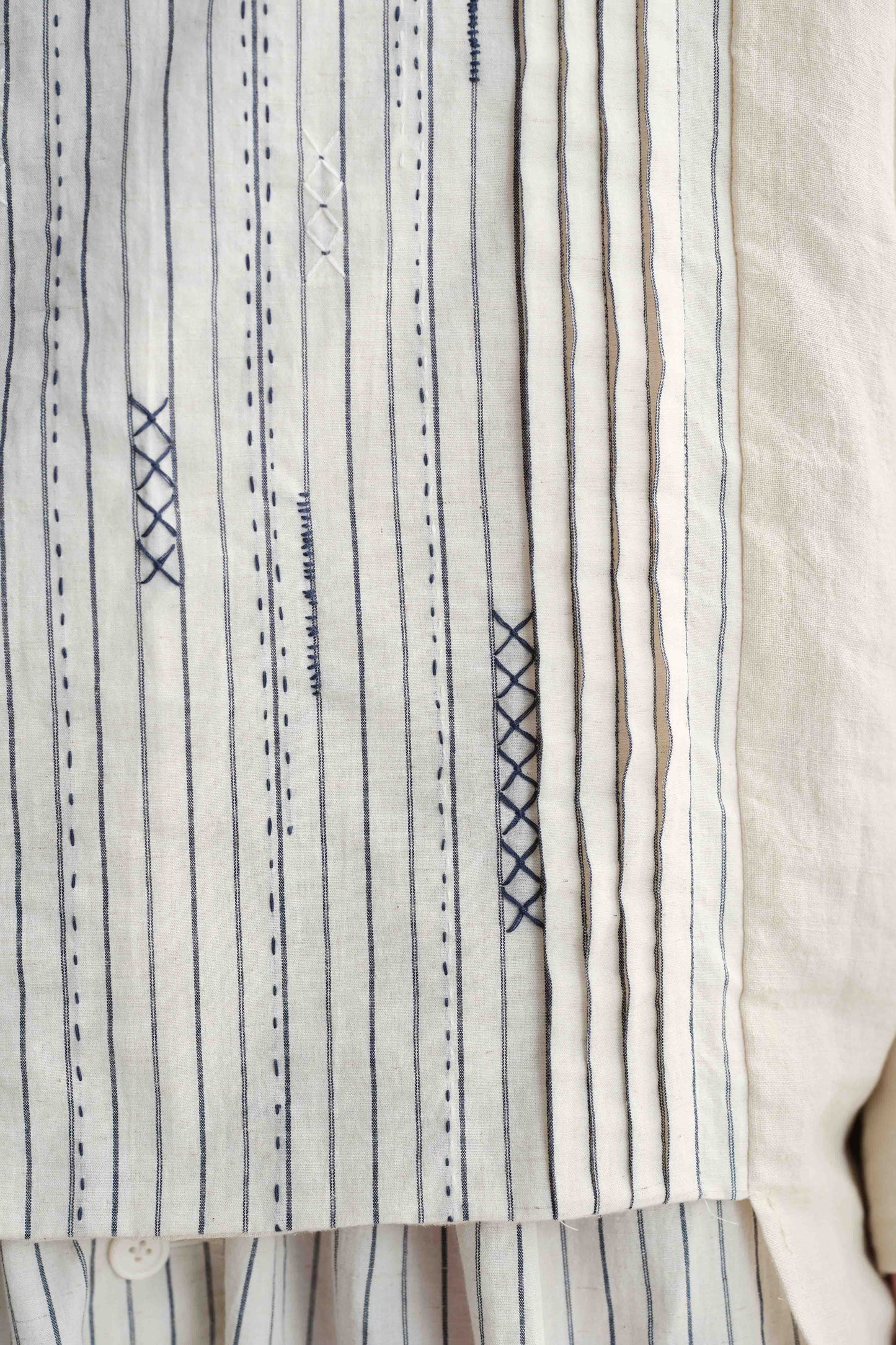 Patchwork With Embroidery Top
