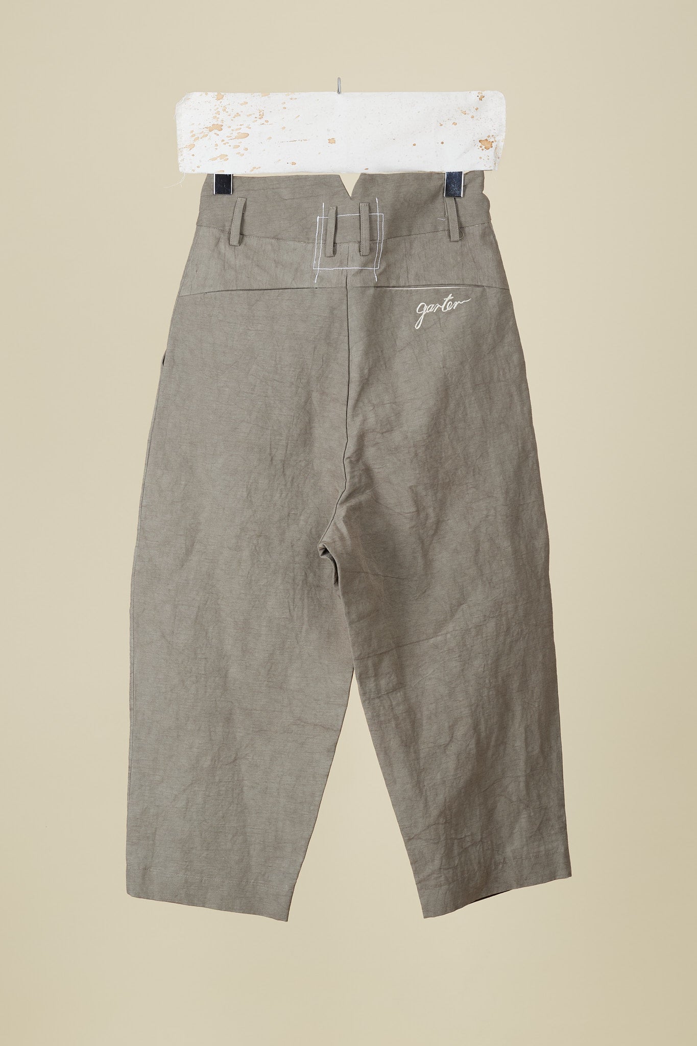 Dyed Curve Pants