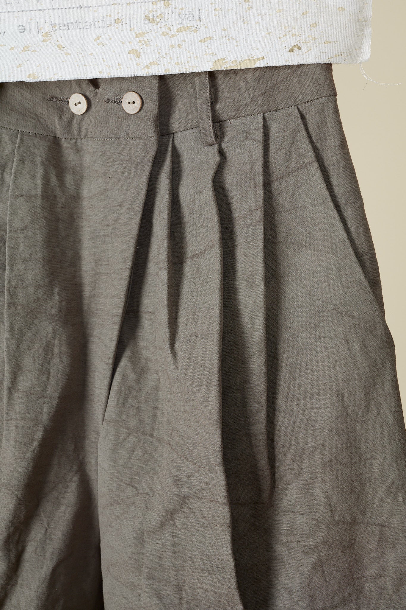 Dyed Curve Pants