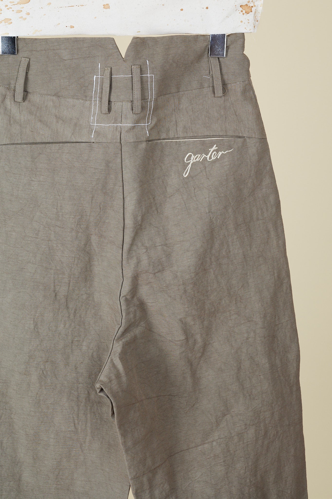 Dyed Curve Pants