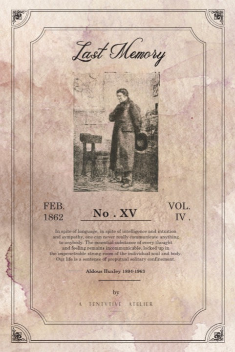 A Tentative Atelier SS20 Lookbook Womens Poster