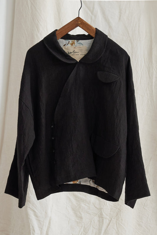 Curvy Opening Oversize Jacket