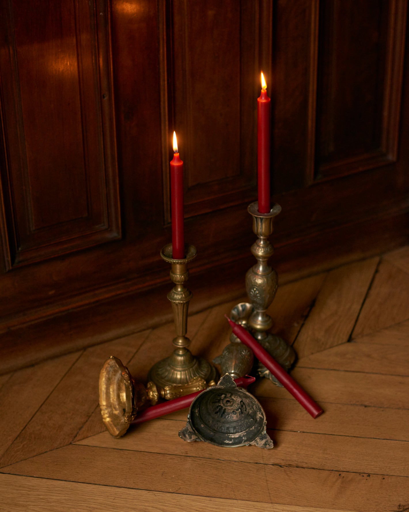 A Tentative Atelier AW20 Lookbook candle holders