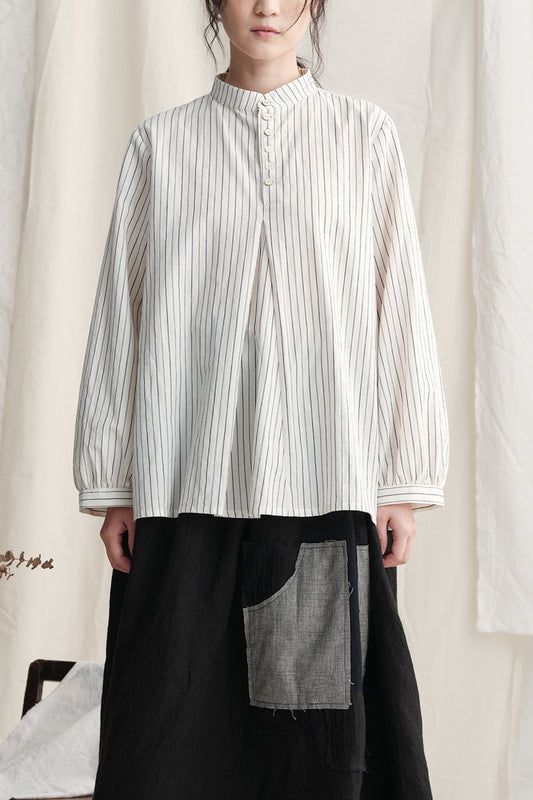 Stripe Pattern Shirt